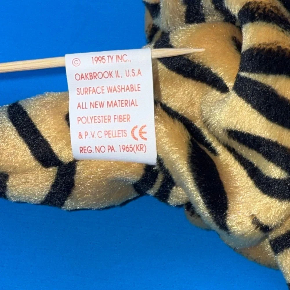 Vintage Ty Beanie Baby Stripes